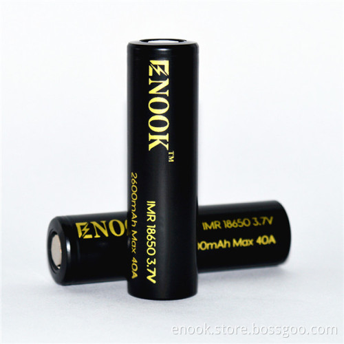 Italia Popular ENOOK 2600mah 40A Mod Battery IN Stock